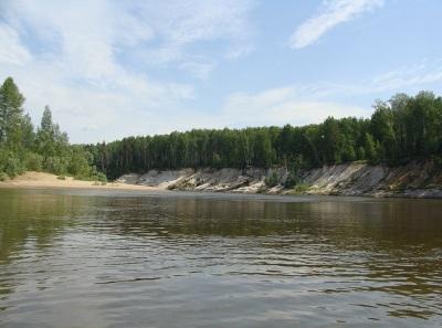 Сплав по реке Кия от г. Мариинска, 2014